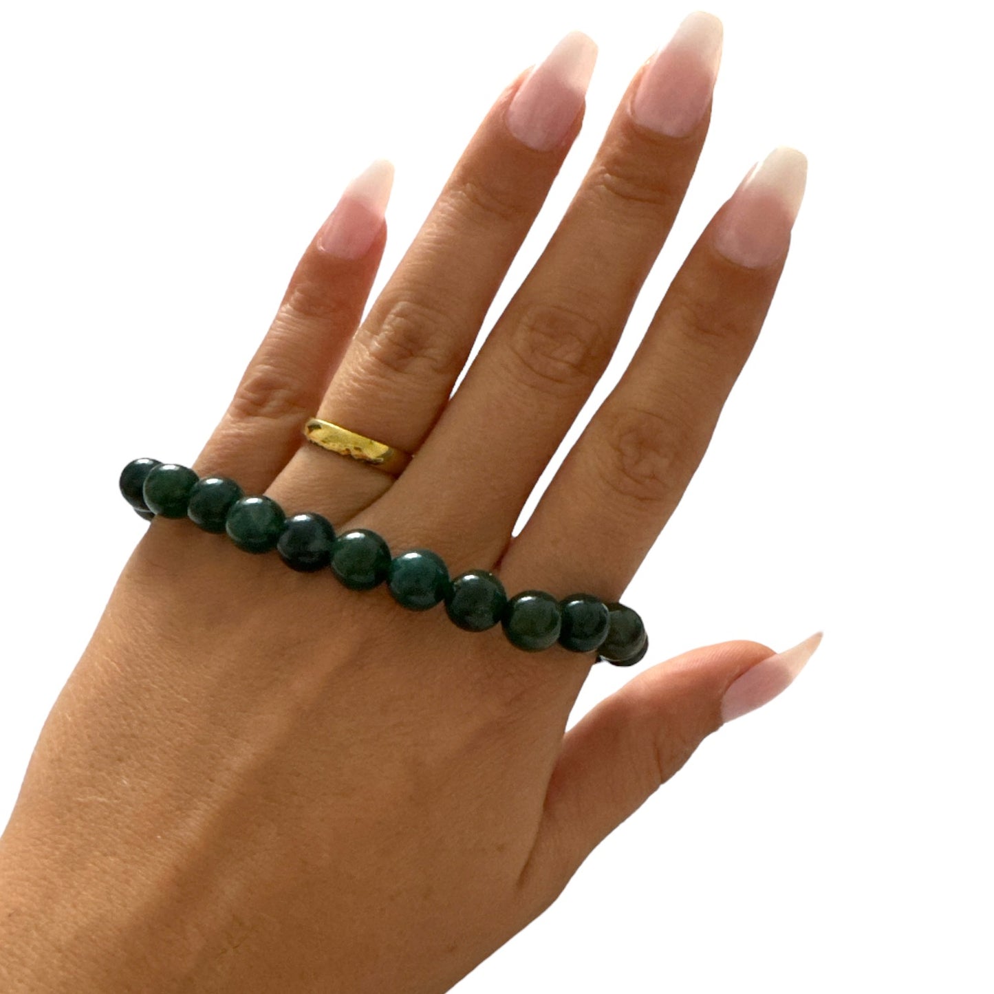Moosagate Bracelets (8mm) (MO15)