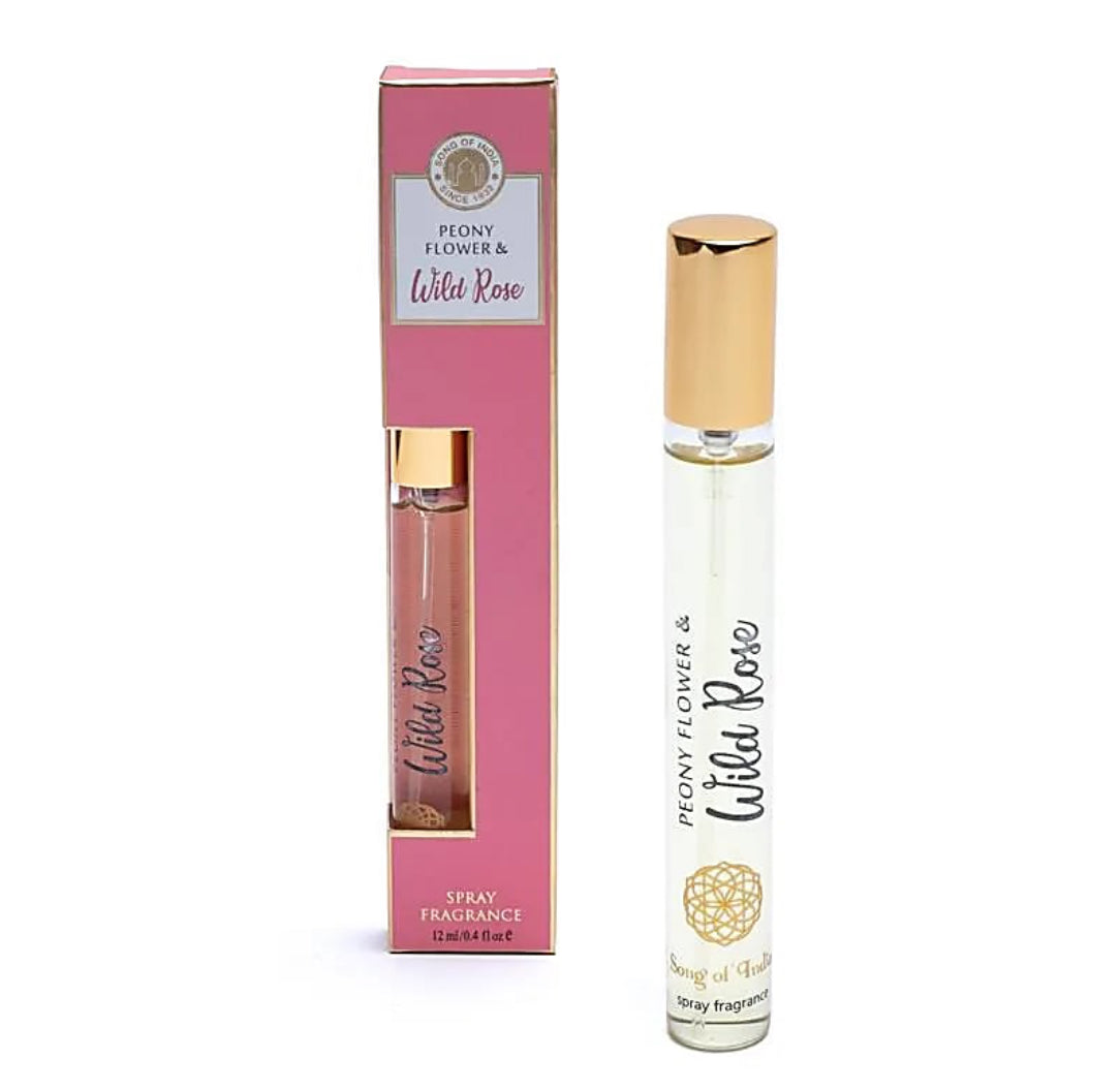 Peony Flowers & Wild Rose | Aura Fragrance | Song of India | Floral-Romantic