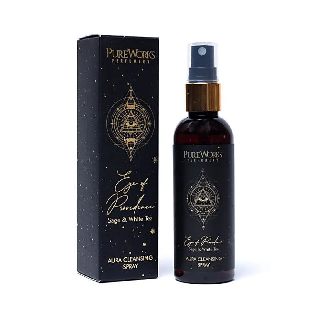 Aura Cleansing Spray | Eye of Providence | PureWorks | Sage & White Tea