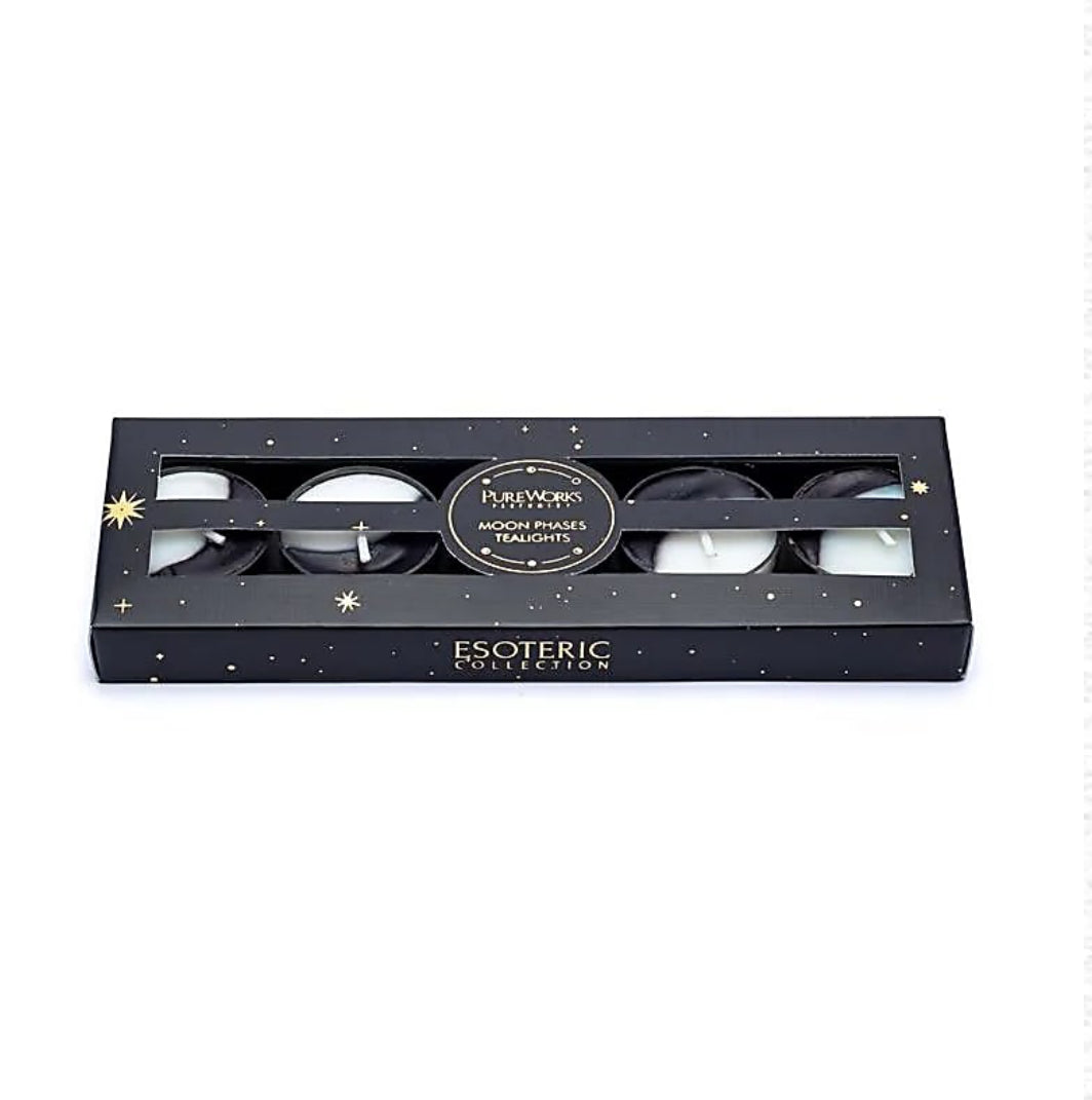 Moonphases Tealight Candle | 5-Set | PureWorks | Cosmic Candles