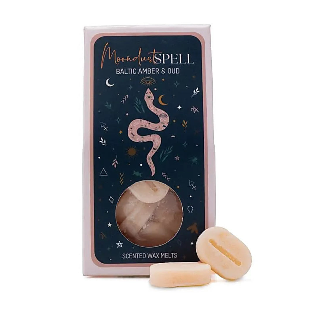 Moondust Spell Melts | Amber & Oud | Deep & Mystical Scent | 40g