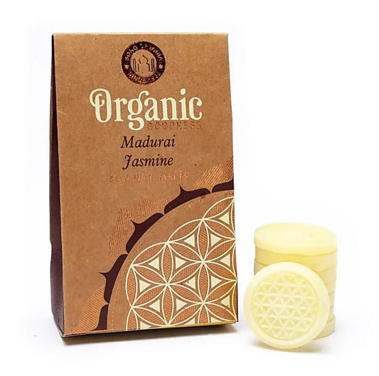 Madurai Jasmine Wax Melts | Organic Goodness | Soy Wax | Flower of Life